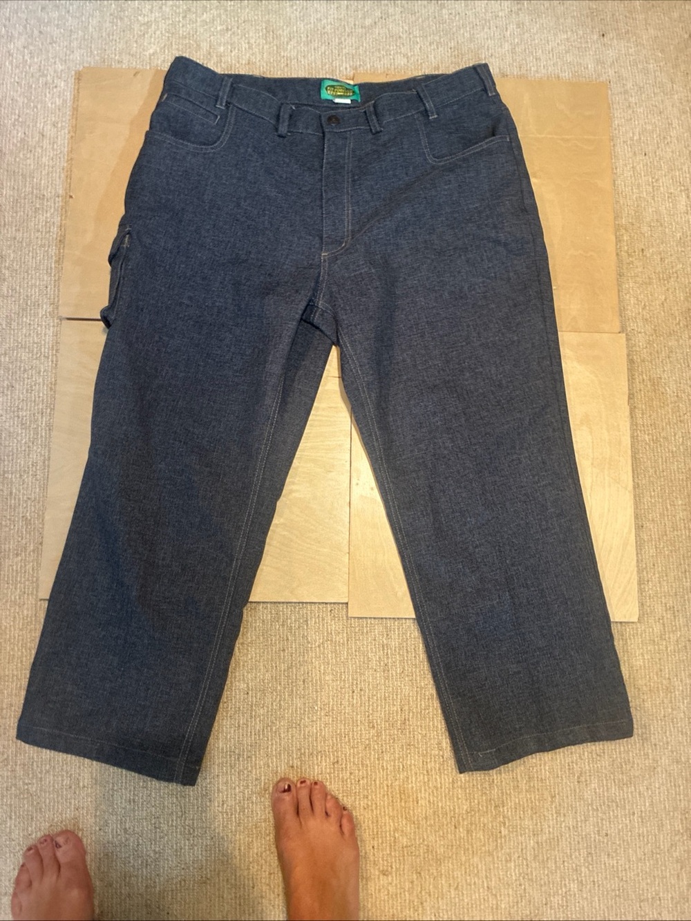 Haband Men's Dark Gray Cargo Pants